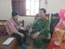 GD2.jpg - Lãnh đạo Công an tỉnh thăm, chúc tết Mẹ Việt Nam anh hùng, gia đình thương binh, liệt sỹ, các đồng chí lão thành cách mạng