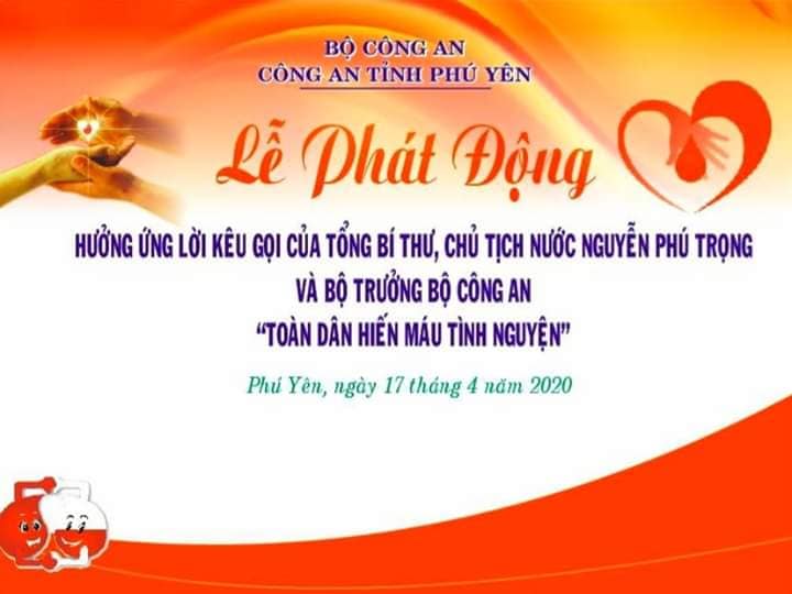 HIẾN MÁU CỨU NGƯỜI - VIỆC LÀM CAO ĐẸP CỦA HỘI VIÊN PHỤ NỮ CÔNG AN TỈNH PHÚ YÊN