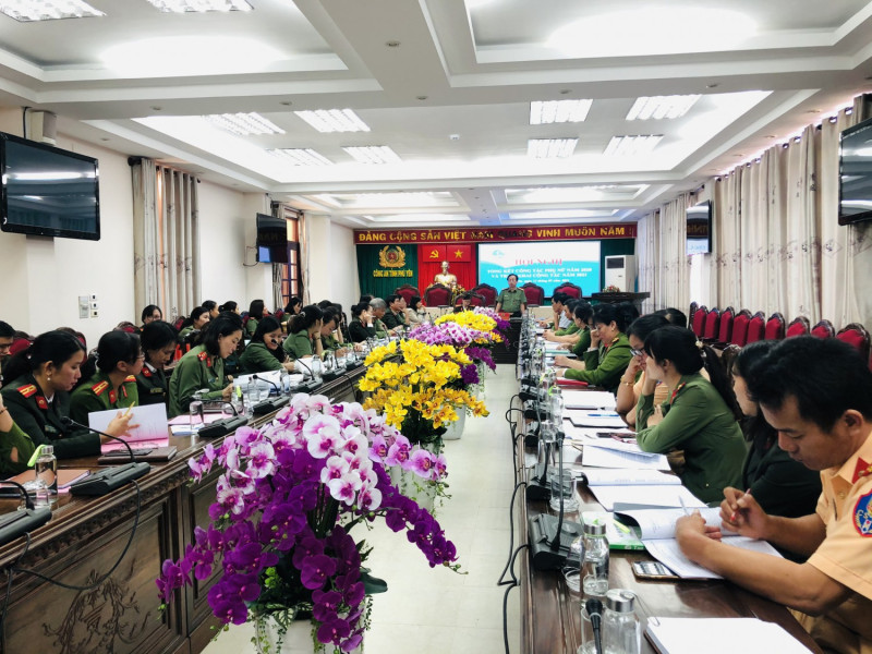 Hội Phụ nữ Công an tỉnh tổ chức Hội nghị Tổng kết công tác hội và phong trào Phụ nữ năm 2020, Triển khai công tác năm 2021