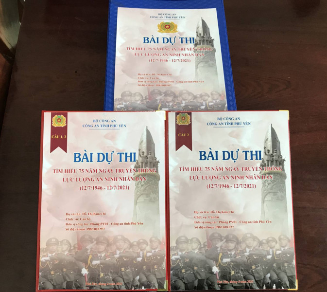 Kết quả Cuộc thi viết tìm hiểu 75 năm Ngày truyền thống lực lượng An ninh nhân dân (12/7/1946 - 12/7/2021)