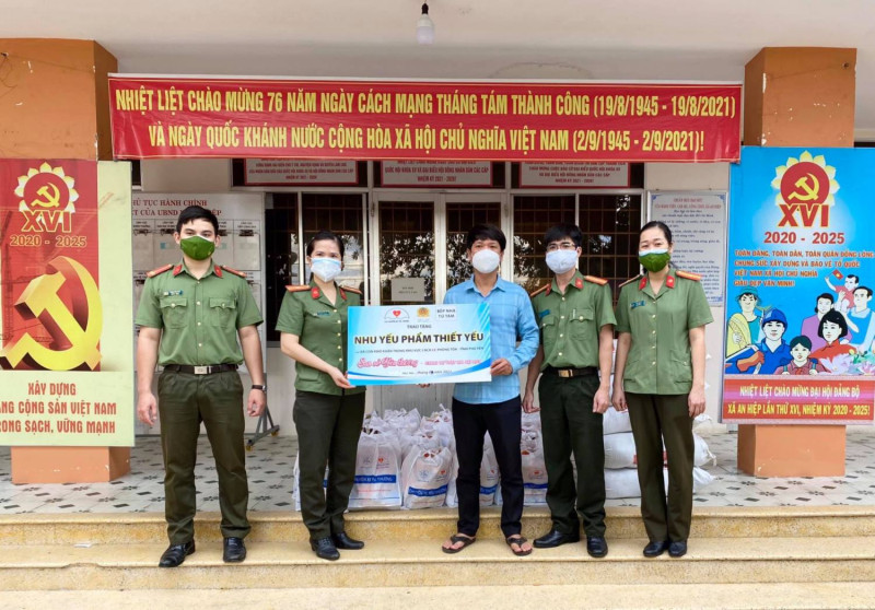 Đoàn thanh niên Công an tỉnh: Nhiều hoạt động thiết thực trong phòng chống dịch bệnh Covid-19