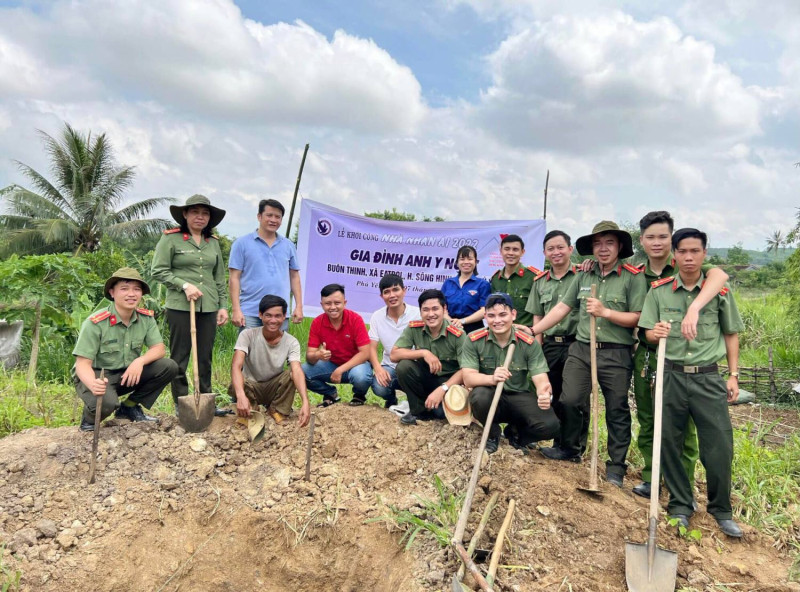 Khởi công xây dựng Nhà Nhân ái tại xã Ea Trol, huyện Sông Hinh