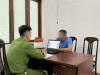 Anh M và đơn tố giác vụ việc bị lừa đảo đến cơ quan Công an