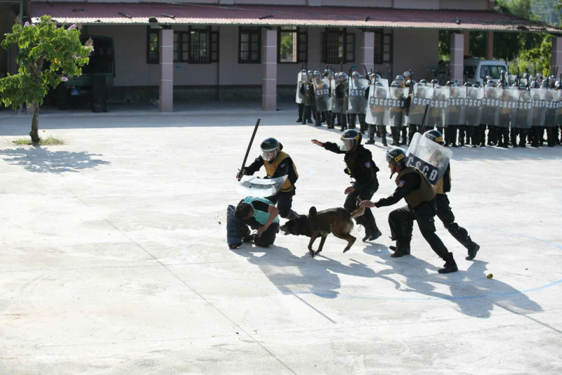Lực lượng Cảnh sát cơ động - Công an tỉnh Phú Yên sẵn sàng cho công tác bảo đảm an ninh, an toàn Lễ kỷ niệm 50 năm Ngày Giải phóng miền nam, thống nhất đất nước (30/4/1975 - 30/4/2025)