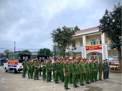 Công an phường Tân Lập tập trung bảo đảm ANTT phục vụ Đại hội Đảng toàn quốc, bầu cử Quốc hội và đón Tết Nguyên đán