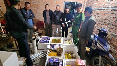 Phòng Cảnh sát hình sự Công an tỉnh Đắk Lắk phát hiện, bắt giữ đối tượng chế tạo, sản xuất trái phép 100 kg pháo nổ