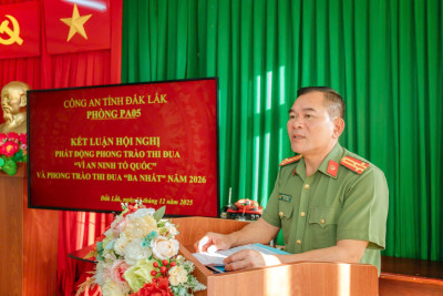 Phòng An ninh mạng và phòng, chống tội phạm sử dụng công nghệ cao đẩy mạnh việc thực hiện các hoạt động hưởng ứng phong trào thi đua “Ba nhất”