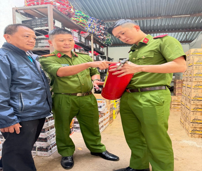 Công an phường Thành Nhất tập trung đẩy mạnh tuyên truyền kiểm tra an toàn công tác PCCC trong mùa hanh khô