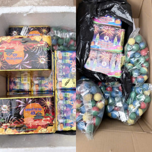 Công an xã Krông Năng bắt quả tang đối tượng vận chuyển hơn 22kg pháo nổ trái phép