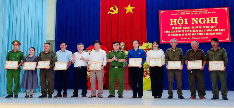 Phường Hòa Hiệp quyết tâm giữ vững an ninh trật tự, an toàn giao thông từ cơ sở