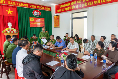 Phân trại tạm giam Buôn Ma Thuột - Trại tạm giam số 1 Công an tỉnh tổ chức thành công Hội nghị gia đình phạm nhân năm 2026