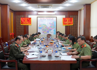 Cụm thi đua Xây dựng lực lượng – Hậu cần Công an tỉnh quyết tâm  thực hiện thắng lợi nội dung giao ước thi đua năm 2026