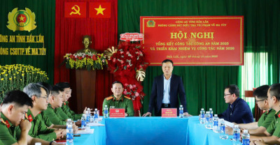 Lãnh đạo tỉnh Đắk Lắk và Công an tỉnh thăm, chúc Tết Phòng Cảnh sát điều tra tội phạm về ma túy trong đợt cao điểm tấn công, trấn áp tội phạm