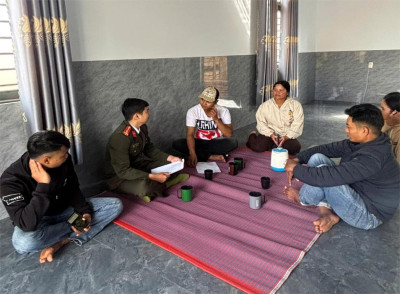 Tuổi trẻ phường Cư Bao xung kích, tình nguyện thực hiện nghĩa vụ công an nhân dân năm 2026