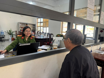 Phát huy tinh thần “Vì Nhân dân phục vụ” – Công an phường Buôn Hồ đạt nhiều kết quả tích cực trong công tác cấp Căn cước, định danh điện tử dịp Tết Bính Ngọ 2026