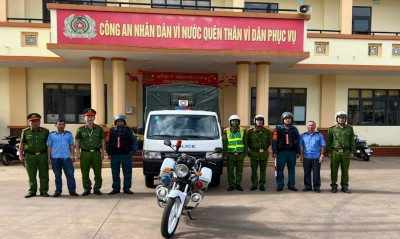 Công an phường Buôn Hồ tăng cường bảo đảm an ninh trật tự, sẵn sàng cho ngày hội bầu cử