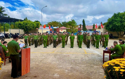 Công an xã Tam Giang chủ động xây dựng phương án bảo đảm an ninh, trật tự Lễ hội Văn hóa Dân gian Việt Bắc năm 2026