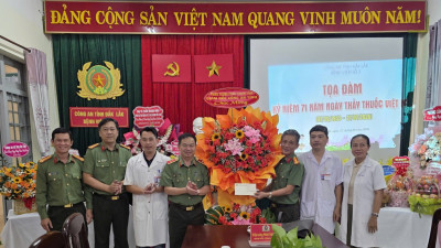 Bệnh viện số 2 Công an tỉnh Đắk Lắk đón nhận nhiều tình cảm ấm áp nhân ngày Thầy thuốc Việt Nam 27/2