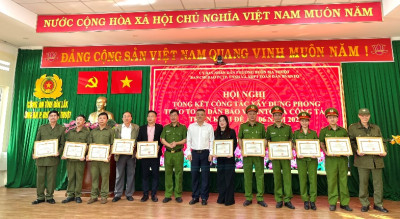 Phường Buôn Ma Thuột tổ chức hội nghị tổng kết công tác xây dựng phong trào toàn dân bảo vệ an ninh Tổ quốc năm 2025