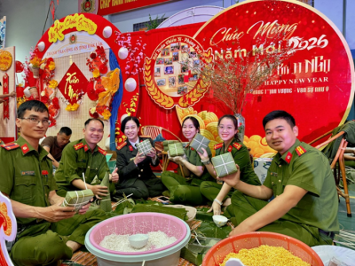 Hội xuân chiến sĩ – Khi sắc xuân sáng bừng cùng màu áo Công an Đắk Lắk