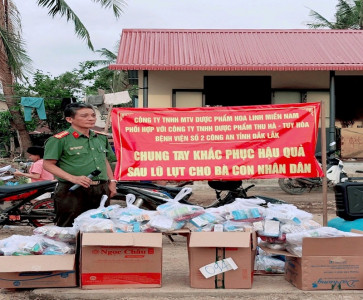 Bệnh viện số 2 Công an tỉnh Đắk Lắk phát huy vai trò xung kích trong phòng, chống thiên tai, dịch bệnh