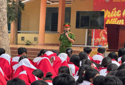 Phòng Cảnh sát điều tra tội phạm về ma túy tích cực tuyên truyền pháp luật về ma túy tại các trường học