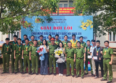 Trại Tạm giam số 1 tổ chức thành công giải bơi lội chào mừng bầu cử đại biểu Quốc hội khóa XVI và Hội đồng nhân dân các cấp nhiệm kỳ 2026 – 2031