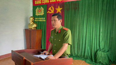 Công an phường Cư Bao chủ động bảo đảm tuyệt đối an toàn cho Cuộc  bầu cử đại biểu Quốc hội khóa XVI và đại biểu Hội đồng nhân dân  các cấp nhiệm kỳ 2026 - 2031