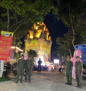 Bảo đảm an ninh, trật tự Hội thơ Nguyên tiêu và chương trình biểu diễn Văn hóa Cồng chiêng tại phường Tuy Hòa
