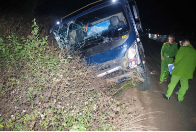 Công an tỉnh Đắk Lắk khẩn trương điều tra, bắt giữ tài xế dương tính với ma túy gây tai nạn giao thông liên hoàn tại xã Pơng Drang