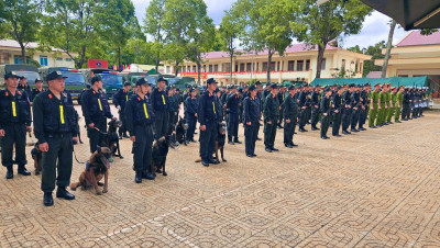 Phòng Cảnh sát cơ động tổ chức Lễ ra quân huấn luyện năm 2026