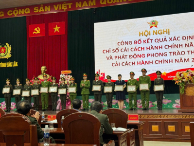 Đại úy Phan Duy Anh – Cán bộ trẻ tiêu biểu trong chuyển đổi số tại Công an phường Buôn Hồ