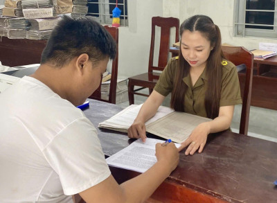 Gương nữ điển hình trong lực lượng tham gia bảo vệ ANTT ở cơ sở xã Hòa Thịnh