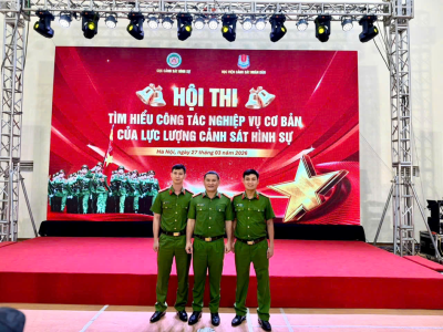 Phòng Cảnh sát hình sự Công an tỉnh Đắk Lắk đạt giải cao tại Hội thi tìm hiểu công tác nghiệp vụ cơ bản