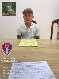 Trạm CSGT Krông Búk: Liên tiếp phát hiện, xử lý người điều khiển phương tiện khi có chất ma túy trong cơ thể