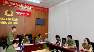 Thanh tra Công an tỉnh tổ chức Hội nghị lựa chọn ngẫu nhiên đối tượng được xác minh tài sản, thu nhập năm 2026