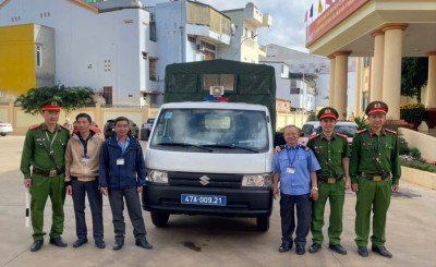 Công an phường Buôn Hồ quyết tâm chung tay lập lại trật tự  đô thị vì một địa bàn văn minh, an toàn