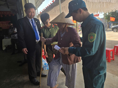 Công an xã Ea H’leo đảm bảo an toàn tuyệt đối trước, trong và sau cuộc bầu cử