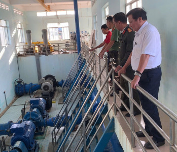 Phòng An ninh kinh tế Công an tỉnh góp phần bảo vệ an ninh, an toàn hoạt động cấp nước sinh hoạt phục vụ Nhân dân trên địa bàn tỉnh Đắk Lắk