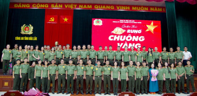 Phòng Kỹ thuật nghiệp vụ và ngoại tuyến tổ chức Cuộc thi “Rung chuông vàng” tìm hiểu kiến thức về công tác nghiệp vụ cơ bản của lực lượng An ninh