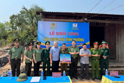 Thanh tra Công an tỉnh khởi công xây dựng 02 công trình “Nhà tình thương” trên địa bàn tỉnh Đắk Lắk