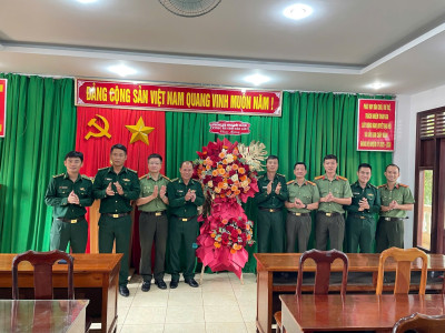 Công an tỉnh Đắk Lắk chúc mừng 67 năm Ngày truyền thống Bộ đội Biên phòng Việt Nam (03/3/1959 – 03/3/2026)