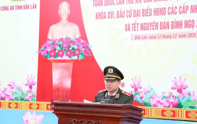 Công an Đắk Lắk phát huy vai trò nòng cốt đảm bảo an toàn cuộc bầu cử đại biểu Quốc hội khóa XVI và đại biểu Hội đồng nhân dân các cấp (nhiệm kỳ 2026-2031)