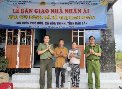 Trung tá Huỳnh Đức Tính, Trưởng Công an xã Hòa Thịnh - Người chiến sĩ Công an hết lòng vì Nhân dân phục vụ