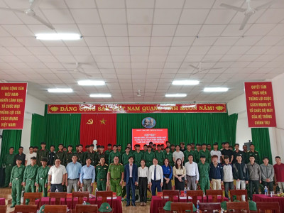 Xã Ea Hiao gặp mặt thanh niên lên đường nhập ngũ năm 2026