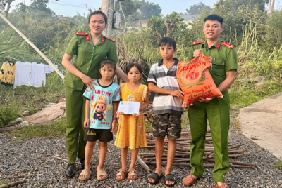 Công an xã Xuân Thọ tiếp tục phát huy mô hình “Con nuôi Công an xã” hỗ trợ, chăm sóc và nuôi dưỡng trẻ em mồ côi