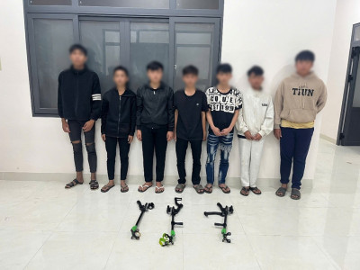 Công an xã Sơn Hòa tăng cường tuần tra kiểm soát bảo đảm an ninh trật tự trên địa bàn