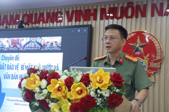 Công an tỉnh Đắk Lắk và Viện kiểm sát nhân dân tỉnh tăng cường phối hợp bảo vệ bí mật nhà nước