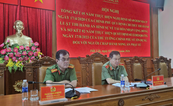 Tổng kết 05 năm công tác tái hòa nhập cộng đồng và 2 năm thực hiện chính sách tín dụng cho người chấp hành xong án phạt tù