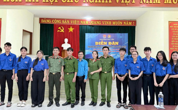 Công an phường Phú Yên tăng cường tuyên truyền pháp luật về an ninh mạng, hưởng ứng chiến dịch “không một mình – cùng nhau an toàn trực tuyến”